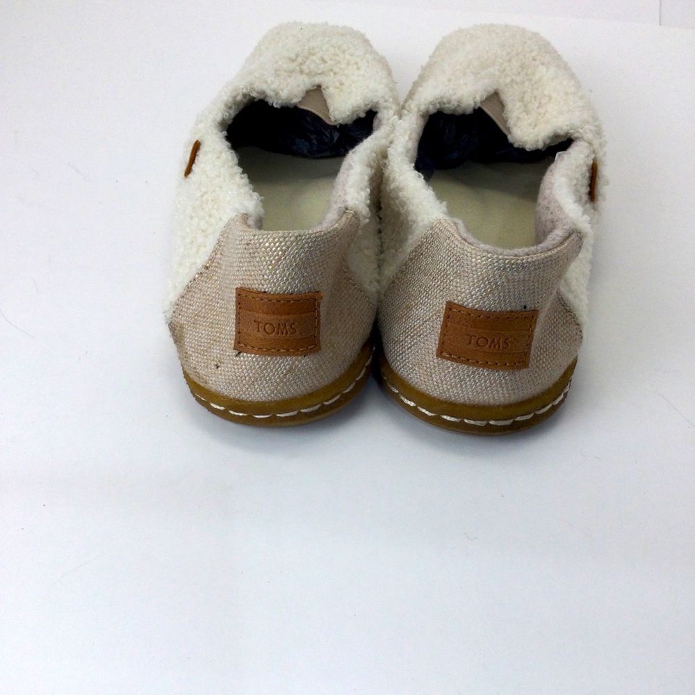 Toms Alpargata Sherpa Slip-On Shoes womens size 8.5 - Picture 3 of 6